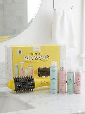 Drybar You Had Me At Blowout Set Double Shot Blow Dryer Brush NEW 810093851966